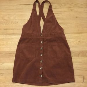 Indigo Rein Corduroy Cross Back Dress Young(girl)